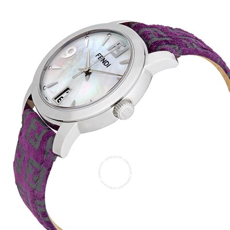 Fendi Classico Mother of Pearl Dial Ladies Watch F751133MB